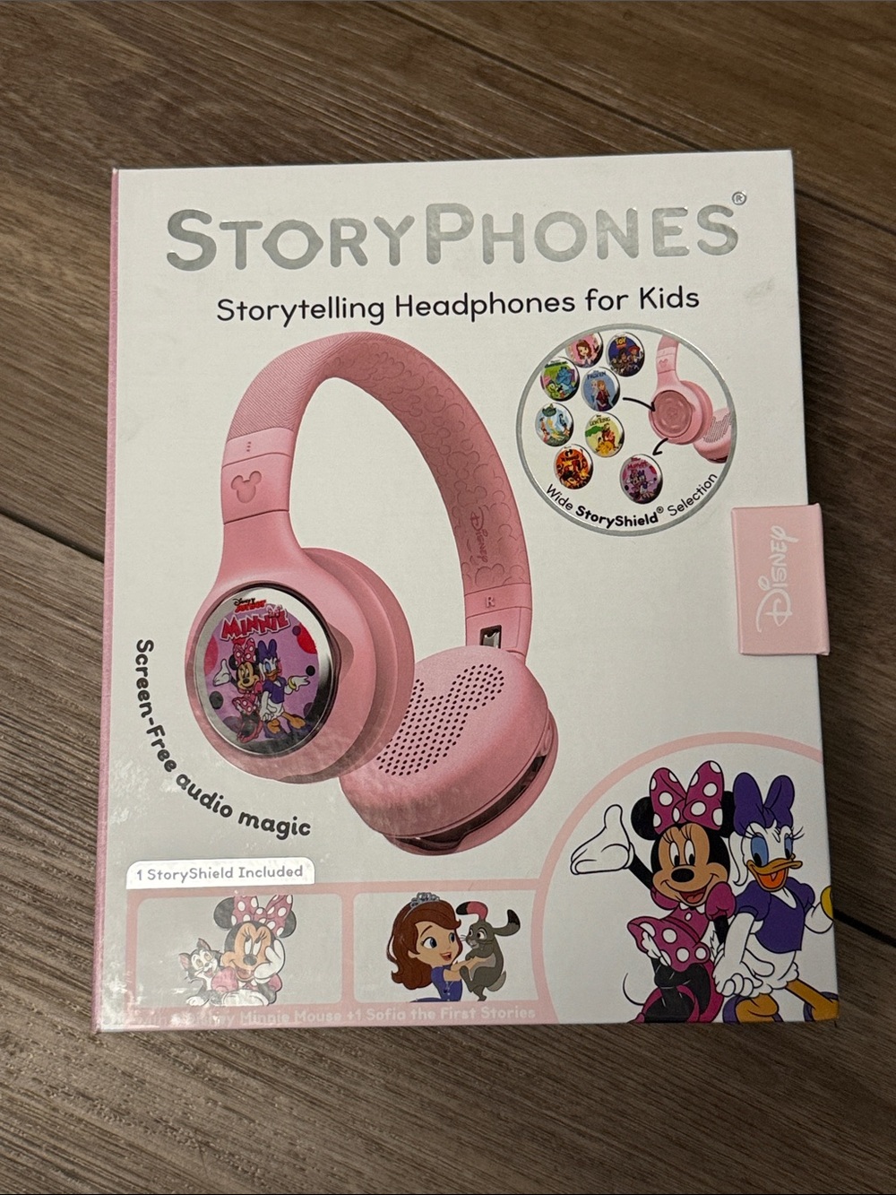 StoryPhones Headphones for Kids - Pink - Disney